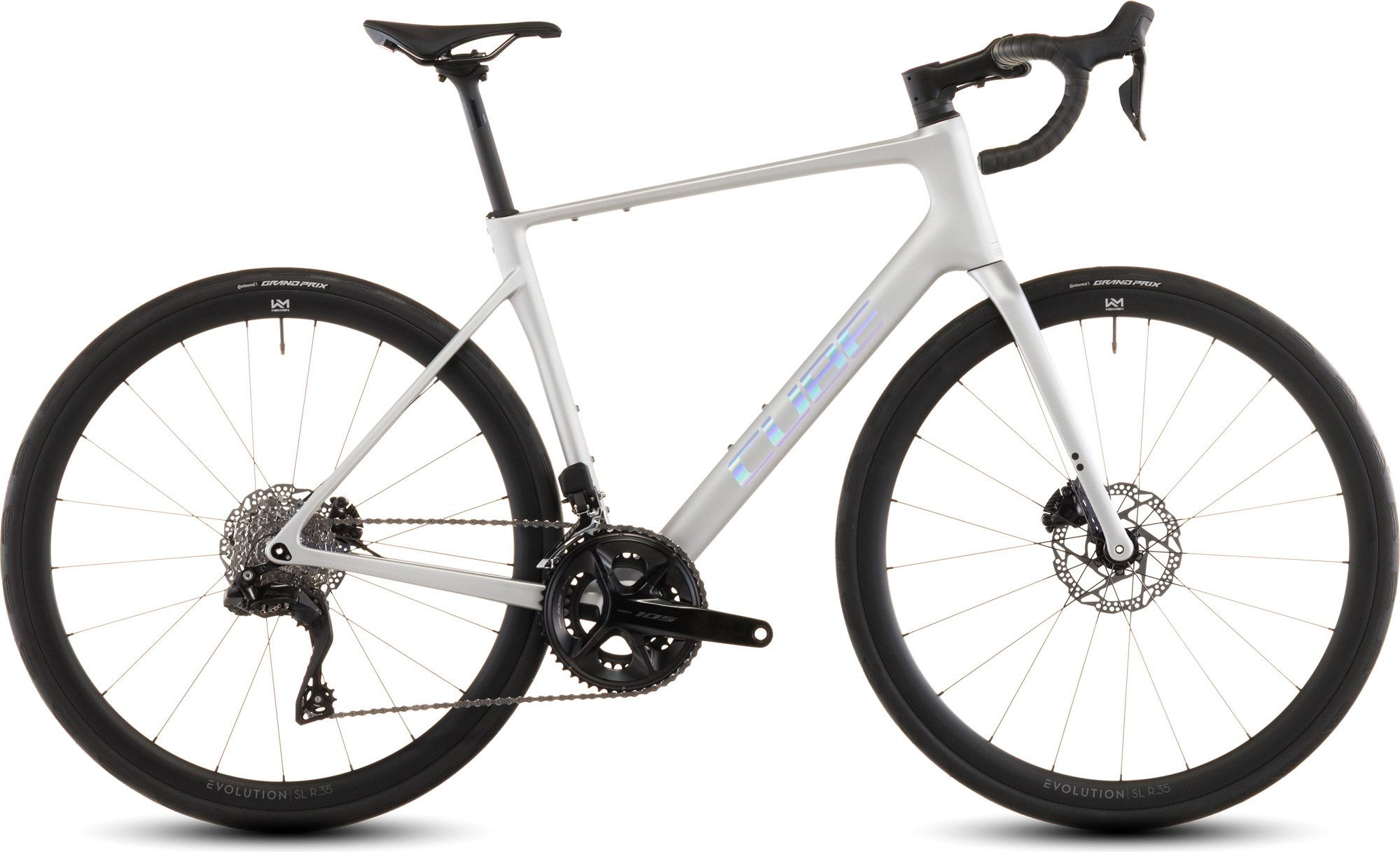 Cube Attain C:62 SLX Road Bike Shimano 105 Di2 12S 700 mm Sleek