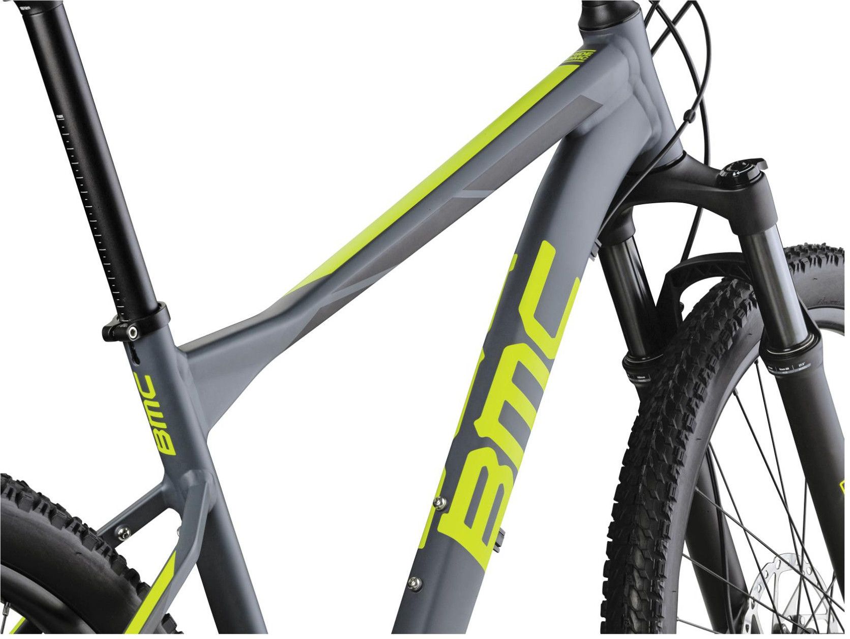 BMC 2019 Sportelite One Hardtail MTB Shimano SLX XT 10S Grey Green Alltricks