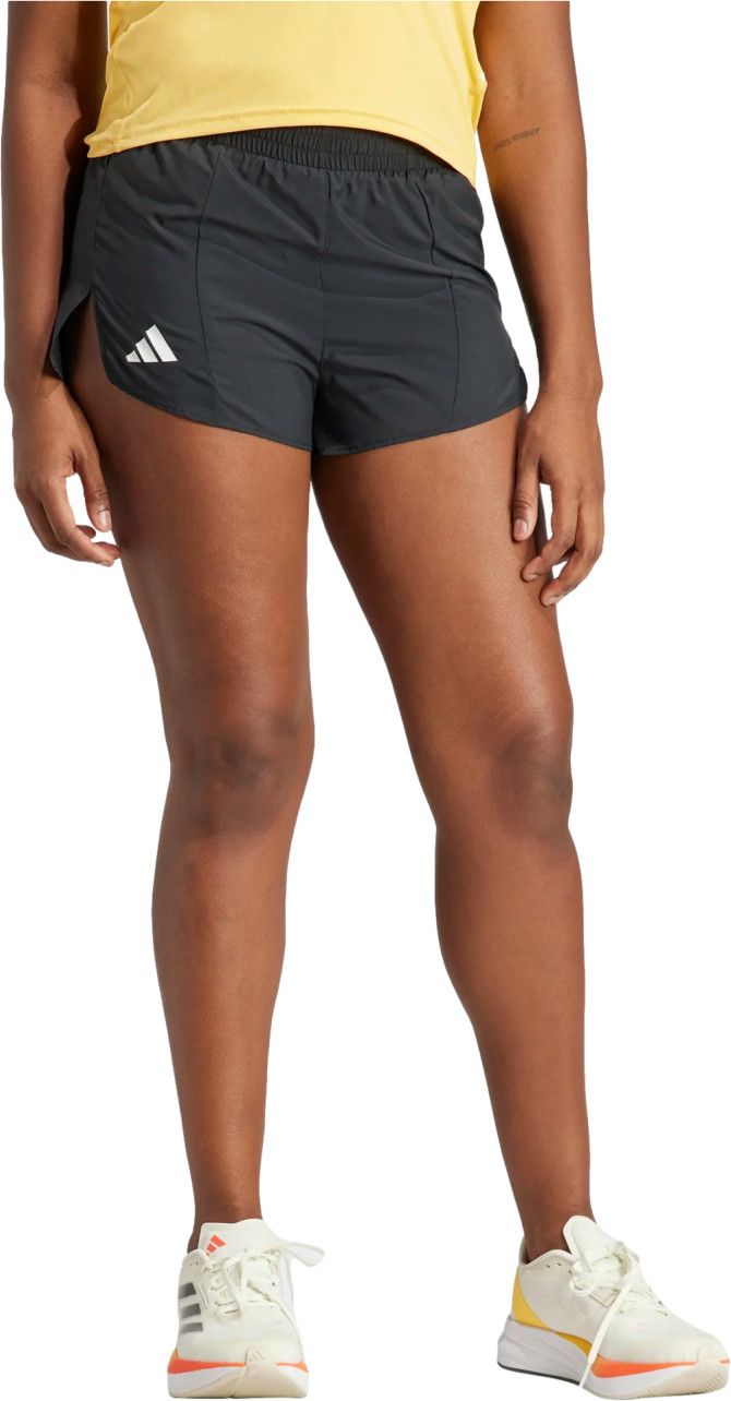 adidas Performance Adizero 3in Donna Split Short Nero