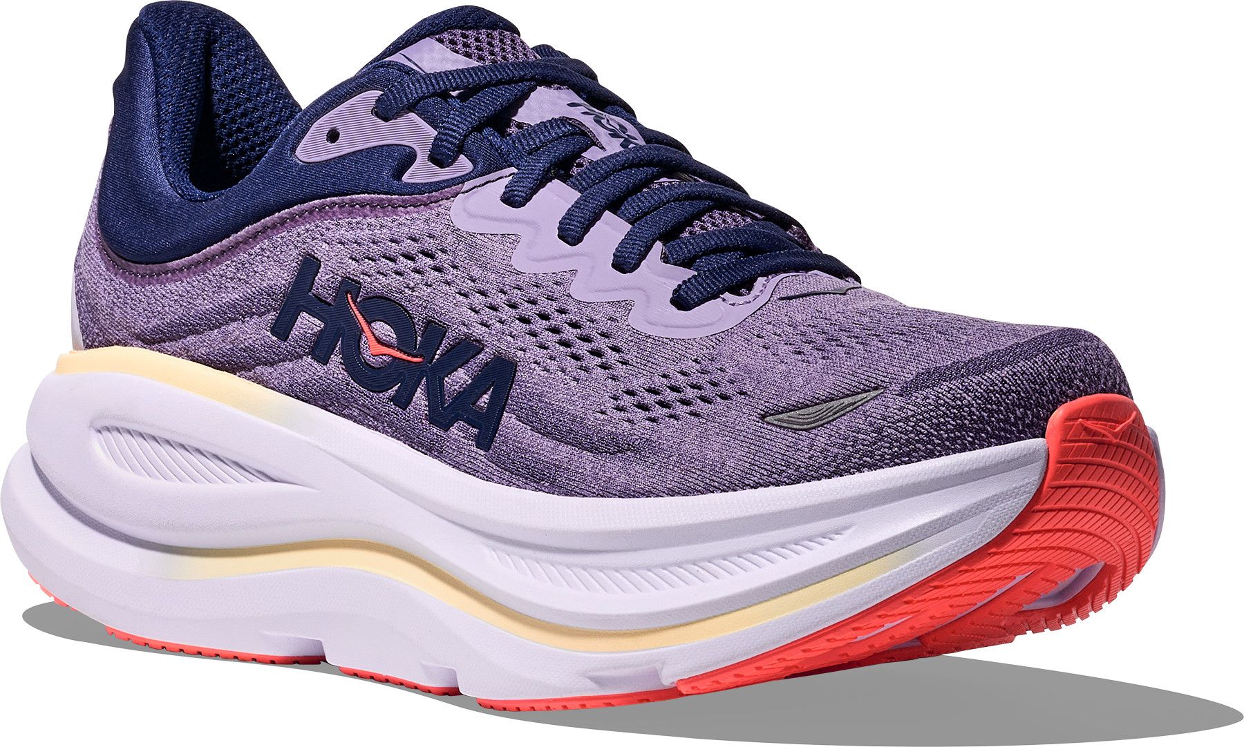 Hoka Bondi 9 Women's Running Shoes - Purple/Blue | Alltricks.com