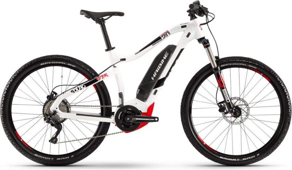 Haibike 2019 Hardtail MTB Sduro HardSeven 2.0 27.5 Shimano Deore 10S White