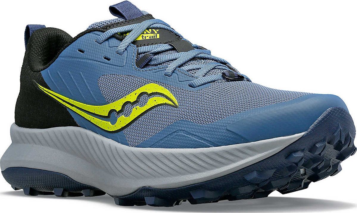 Trail Running Shoes Sauconny Blaze TR Blue Yellow