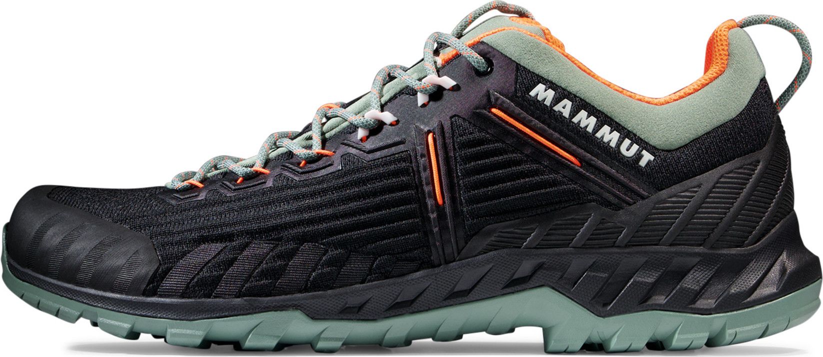 Mammut Alnasca Knit III Low Approach Shoes Green/Black