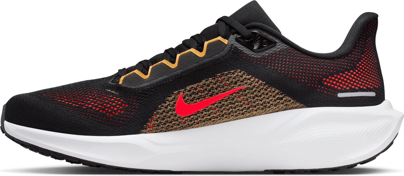 Nike Zoom Men\'s Athletic Sneakers in Yellow, White, Red, Black Mens Nike Air Zoom Pegasus 41 | The Classic Workhorse to Do  main image 4