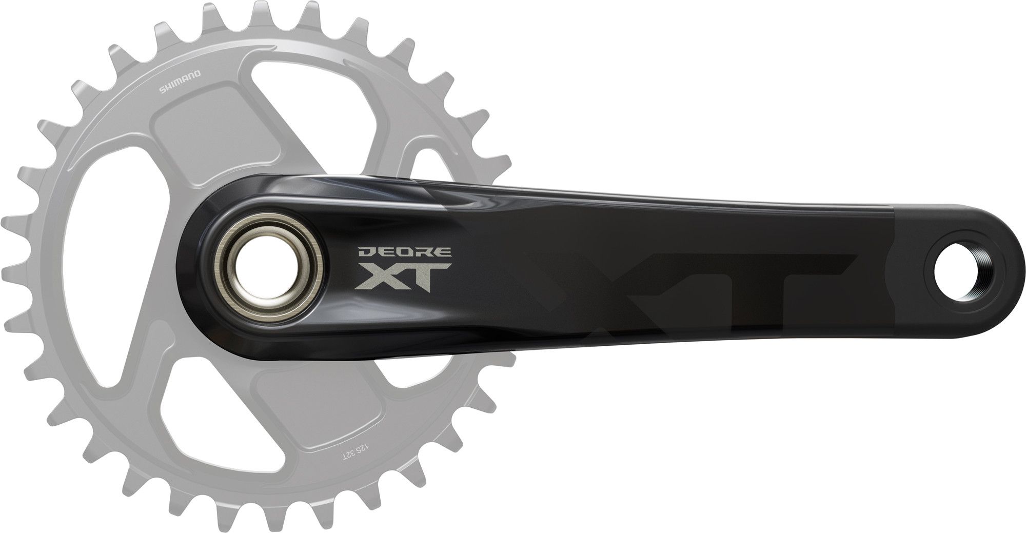 Bras De Manivelle Gauche Vélo VTT En Alliage Aluminium 170 Mm - Compatible M590 M610 SLX XT XTR