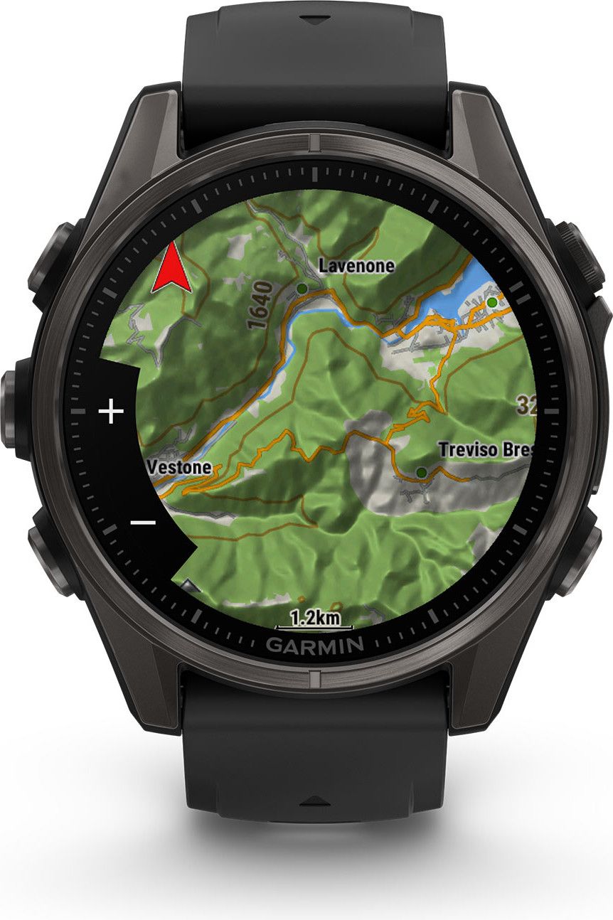 Garmin Fēnix 8 AMOLED - 43 mm Sapphire Titanium Carbon Gray DLC