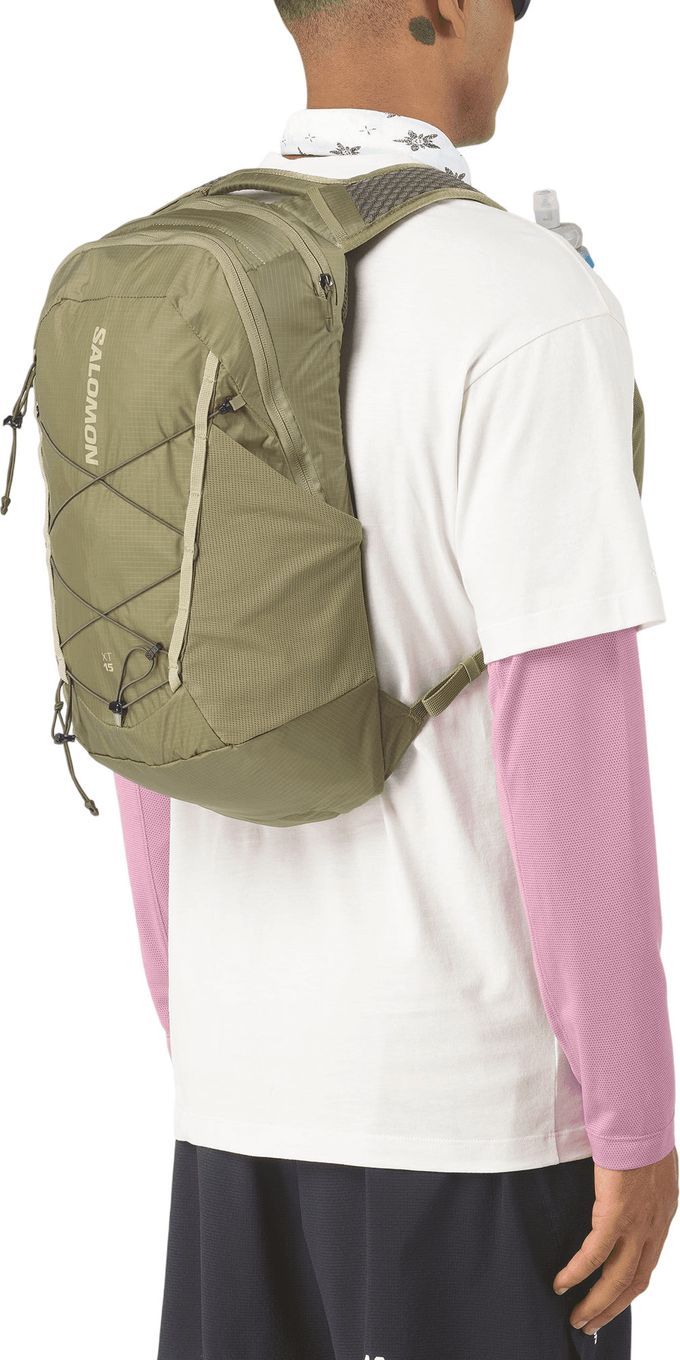 Salomon XT 15 Backpack Khaki | Alltricks.com