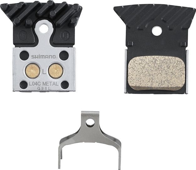 Plaquettes De Frein Shimano J04C - Métal (acier) - Compatibles XTR, XT, SLX, Alfine - Neuves