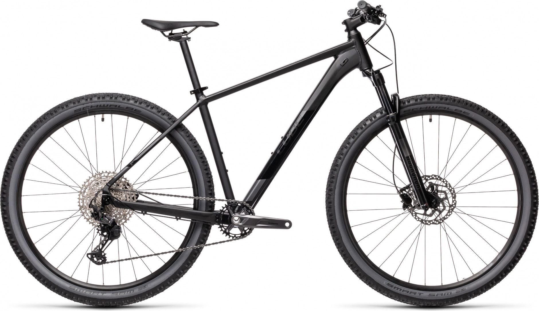 Cube Attention SL Hardtail MTB Shimano Deore XT 12S 27.5 Black Grey 2021