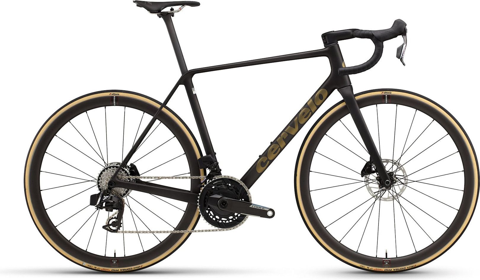 cervélo RS 650Cロードバイクフレーム ブラック Cervelo R5 Sram Force AXS 12V 700 mm Black/Bronze 2026 road bike