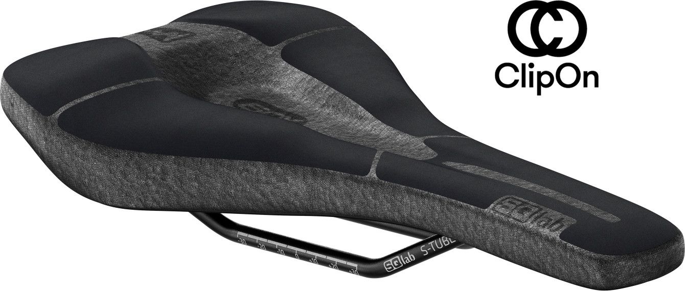 SQlab 60X Infinergy Ergowave Active 2.1 ClipOn Saddle Black