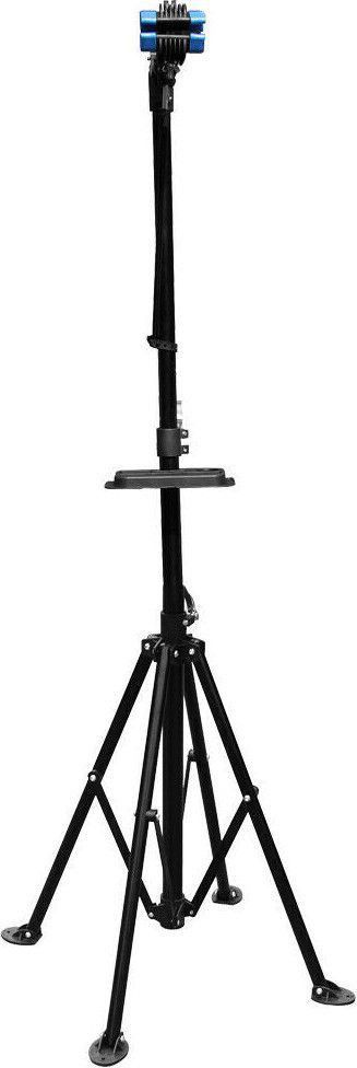 Support De Réparation Vélo Pliable Avec Plateau Magnétique - Capacité 50kg, Hauteur Réglable, Pince Rotative 360°
