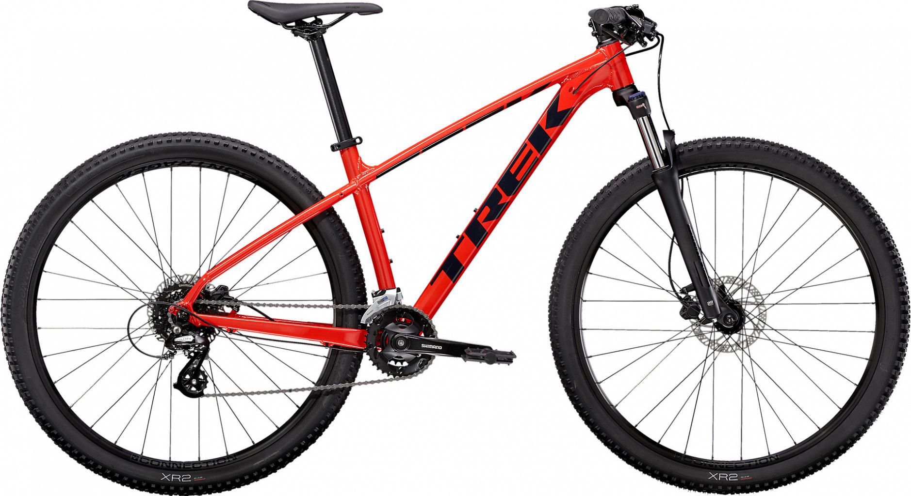 Trek Marlin 6 Rigid MTB Shimano Altus 8S 29'' 2021 Red / Black