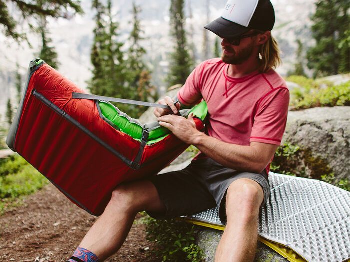 Thermarest Trekker Orange Mattress to Chair Conversion Kit