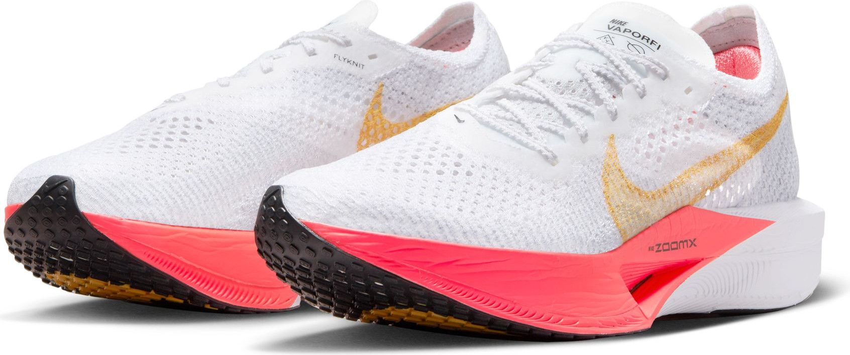 Nike ZoomX Vaporfly Next% 3 White Yellow Pink Women's