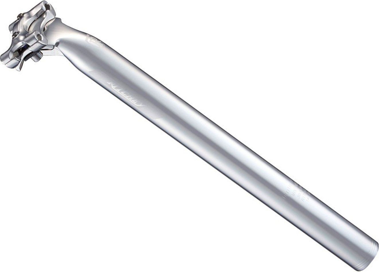 Tige De Selle Vélo Kalloy - Aluminium - 30,4 Mm - 300 Mm - Argent - Occasion Droite
