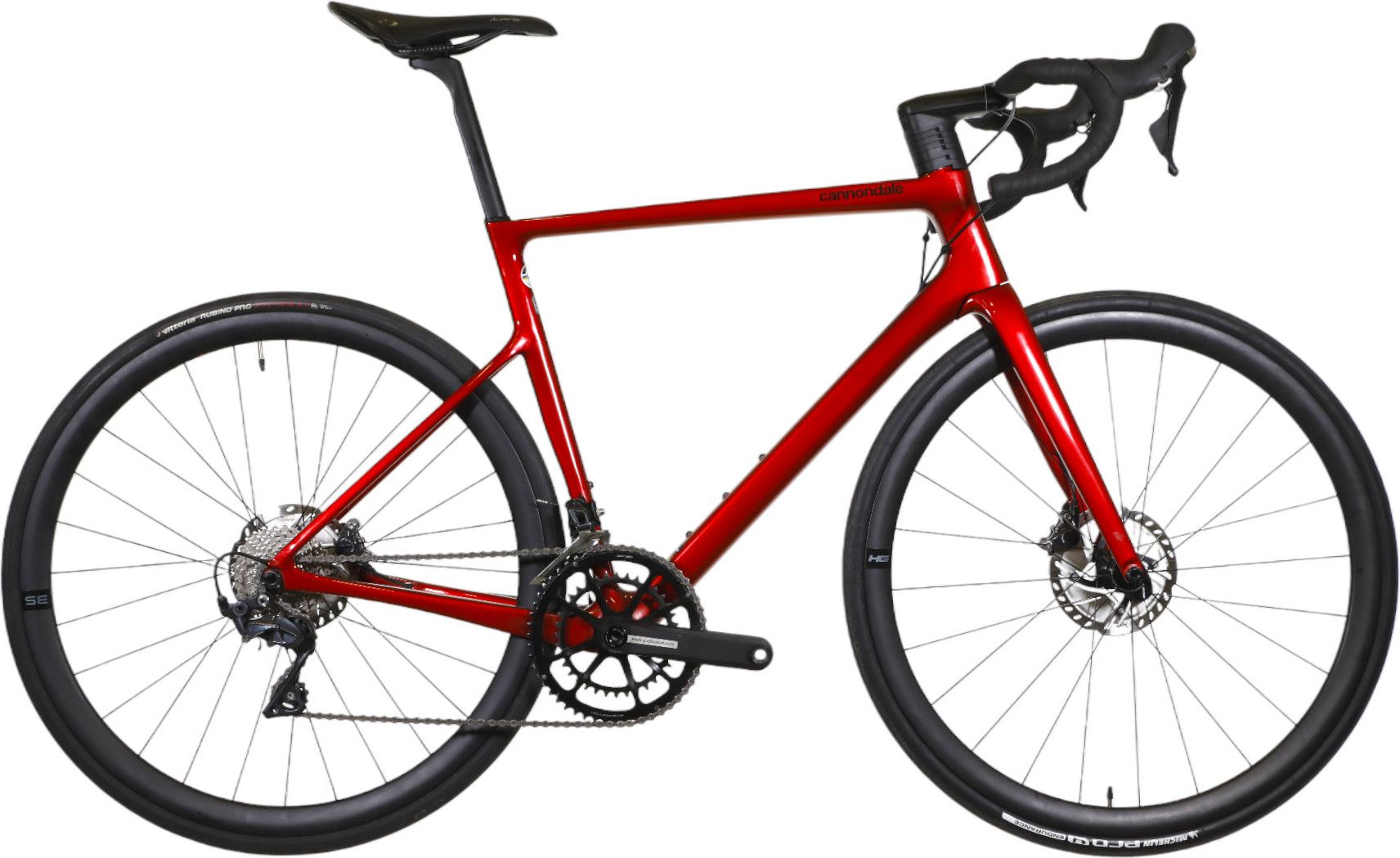 Refurbished product Cannondale SuperSix EVO Hi MOD Disc Ultegra Shimano Ultegra 11V 700 mm Red Candy Alltricks