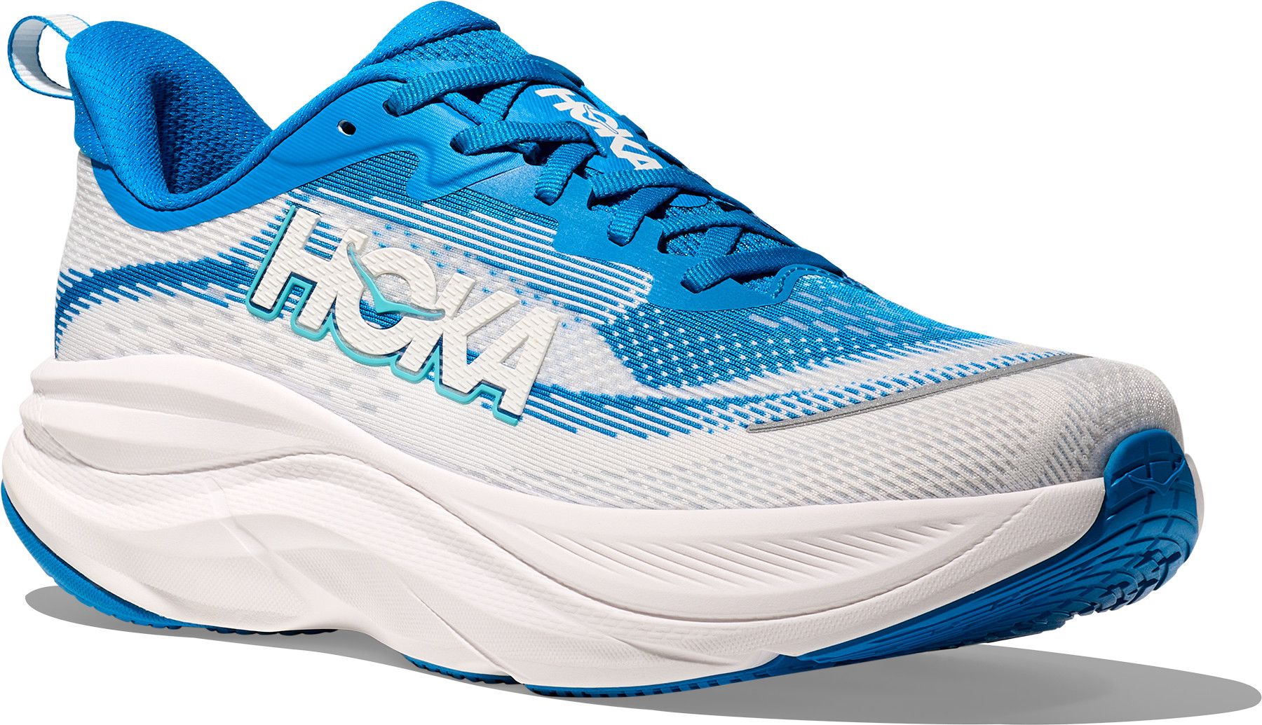 Hoka Skyflow Running Shoes Blue/White Men's