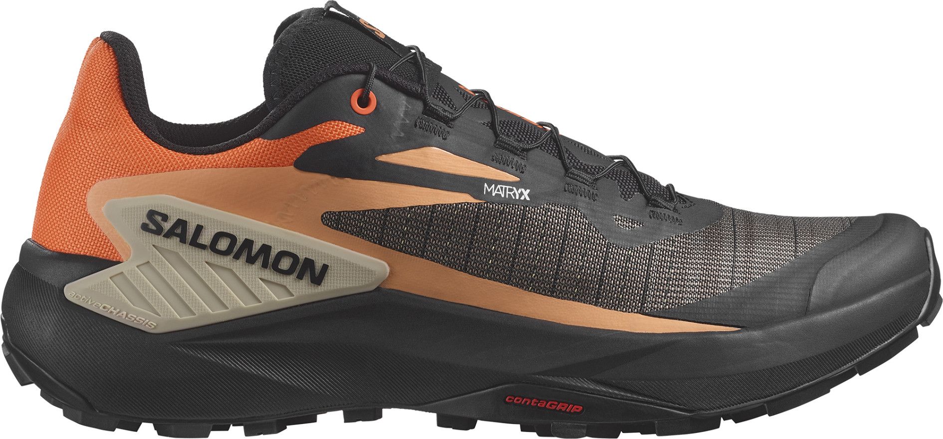 Salomon Genesis Trail Shoes Black Orange Men's | Alltricks.com