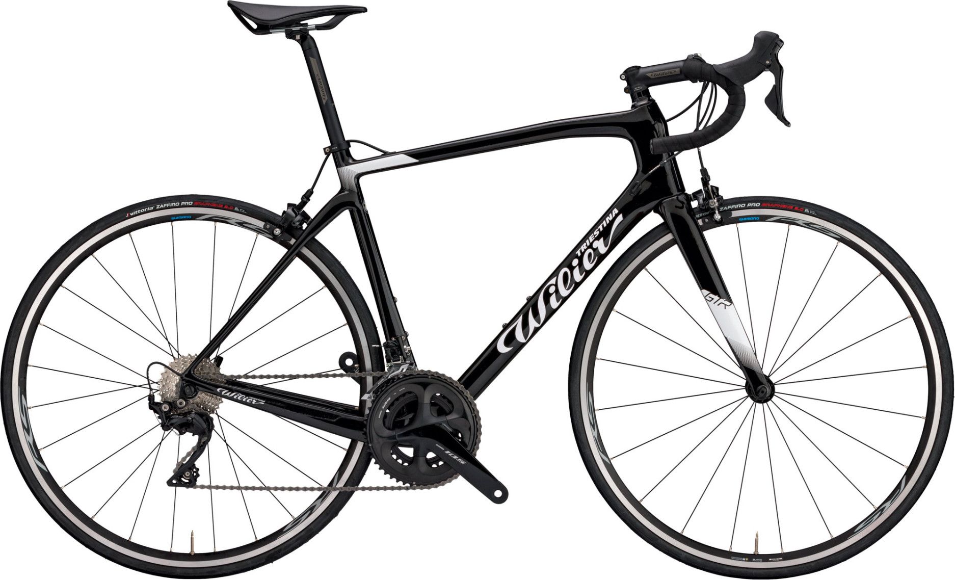 Wilier Triestina GTR Team Road Bike Shimano 105 11S 700 mm Black 2024 |  Alltricks.com