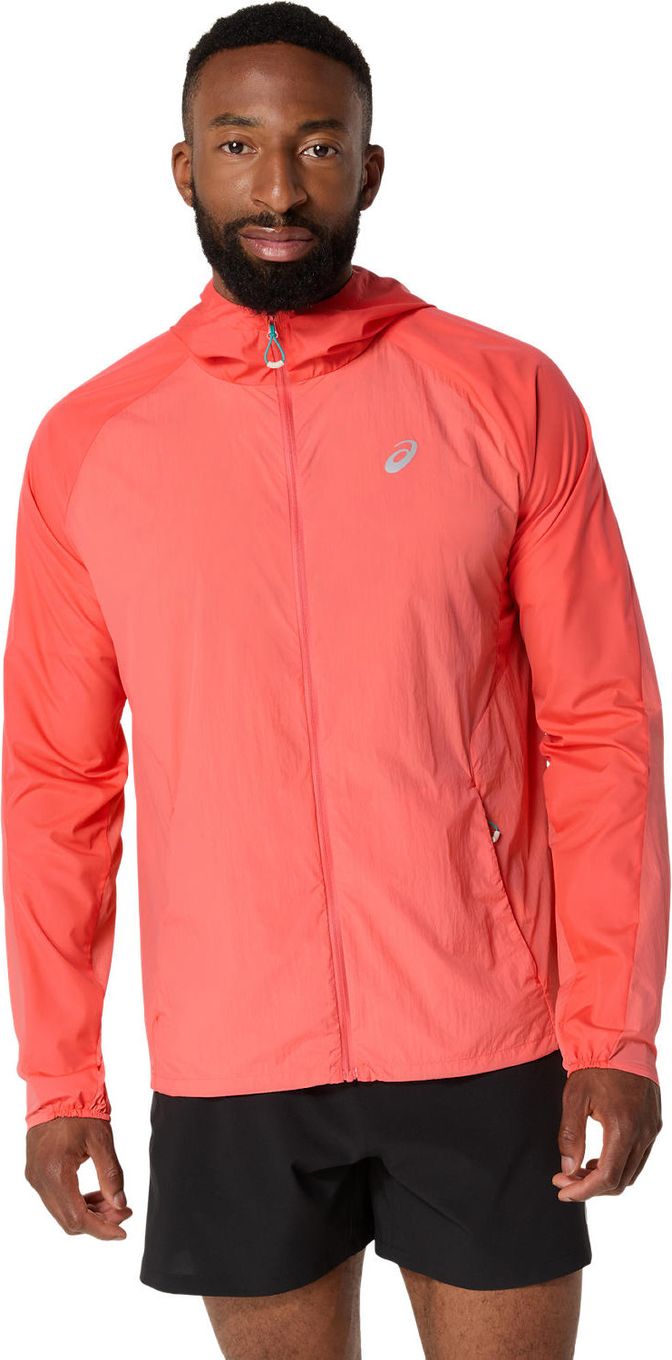 Asics Road Packable Windjacke Rot Herren