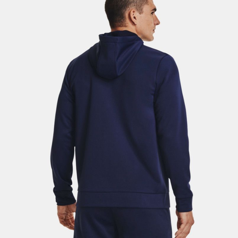 Under armour navy blue hoodie sales