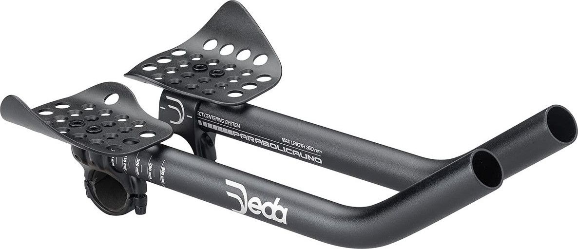 Deda DH(Crono31+Parabolica Uno) UCI認証 Deda Parabolica Uno 35 mm Aluminum Handlebar Extensions, Black