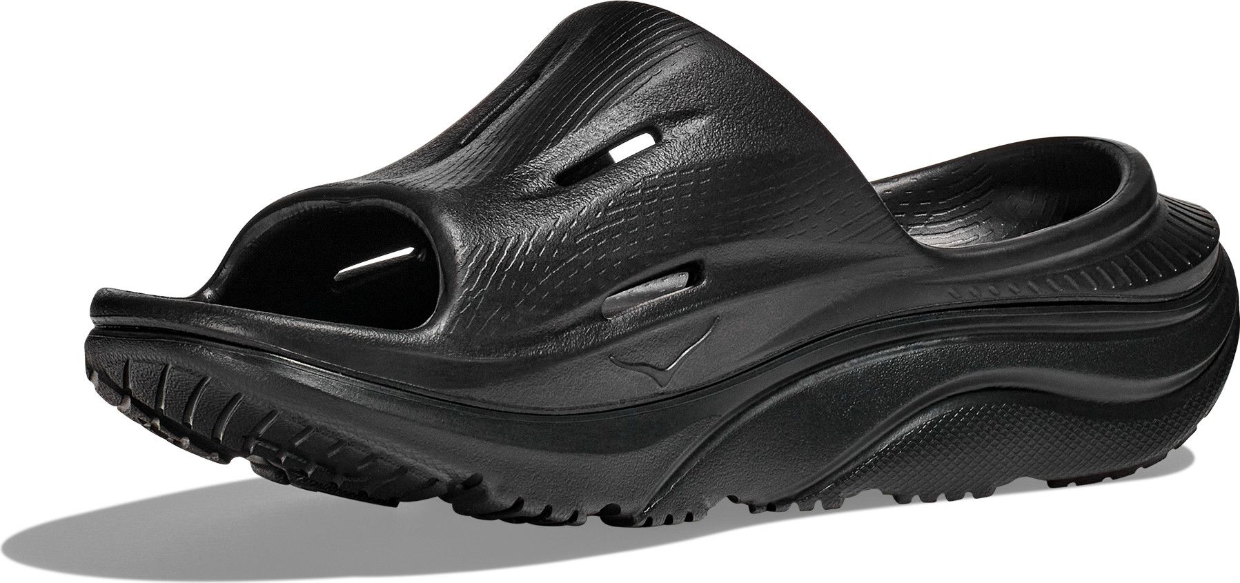 Unisex Recovery Shoes Hoka ORA Recovery Slide 3 Black | Alltricks.com