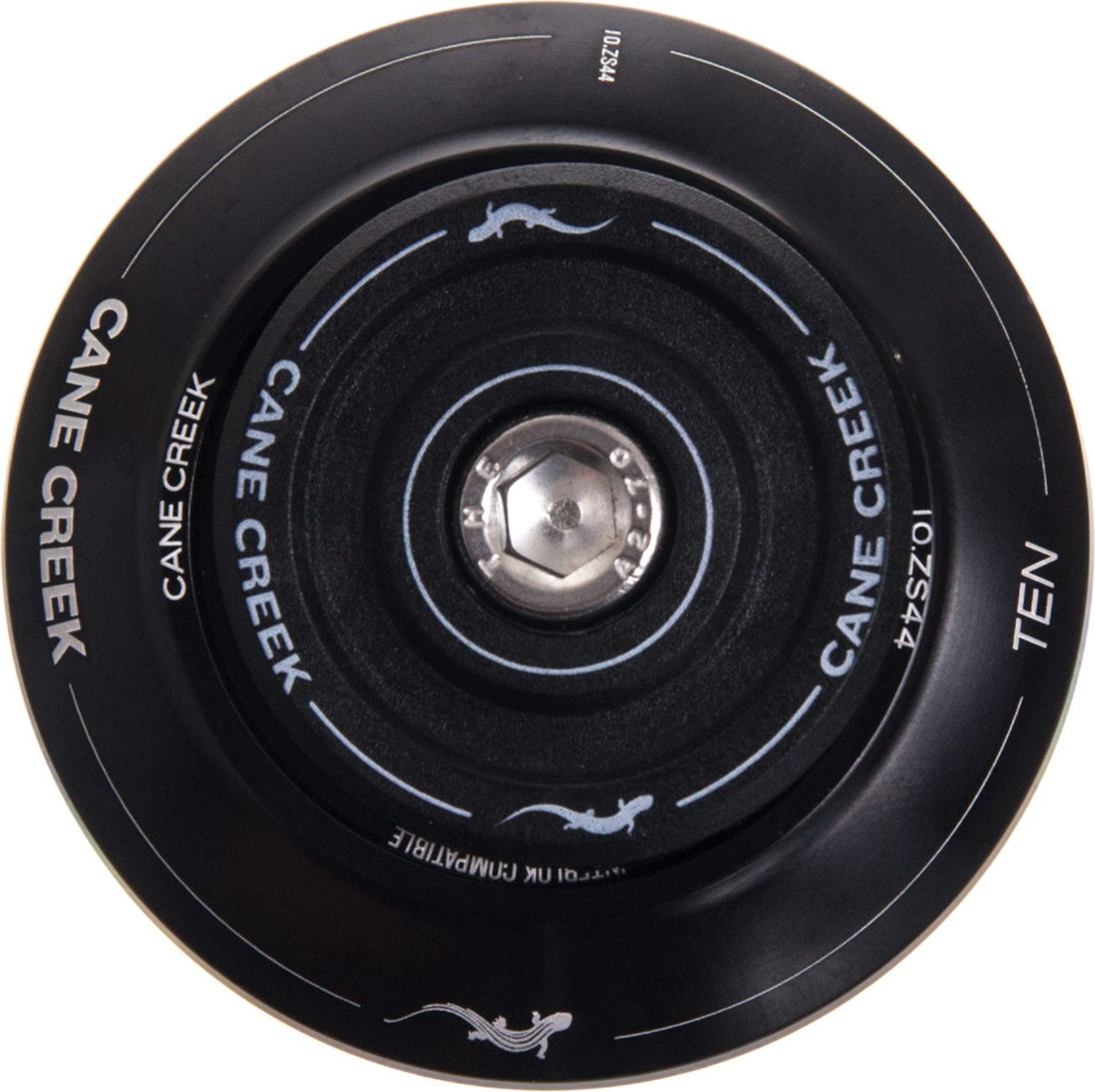 CANE CREEK 10 ZS44/28.6 Short Cover Top Headset Black | Alltricks.com