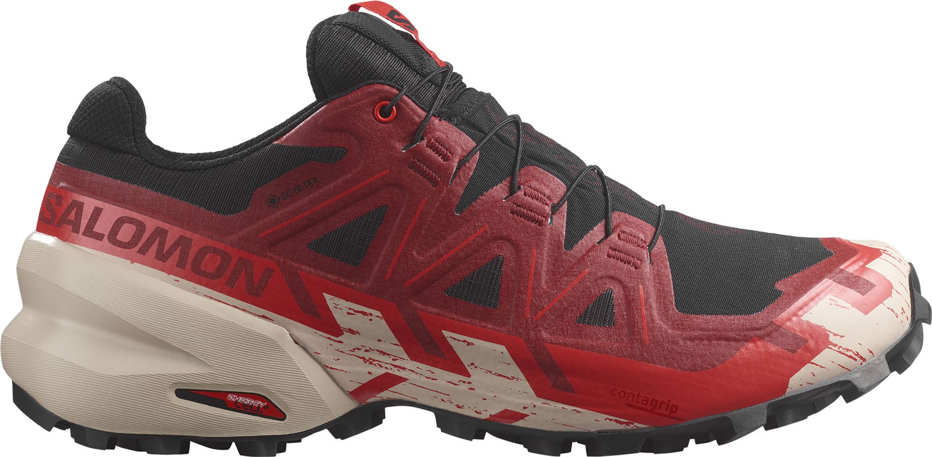 Salomon Speedcross 6 Gore-Tex Trail Shoes Red/Black