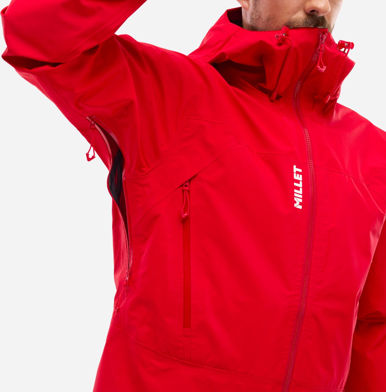 Millet Kamet Light Gore-Tex Waterproof Jacket Red | Alltricks.com