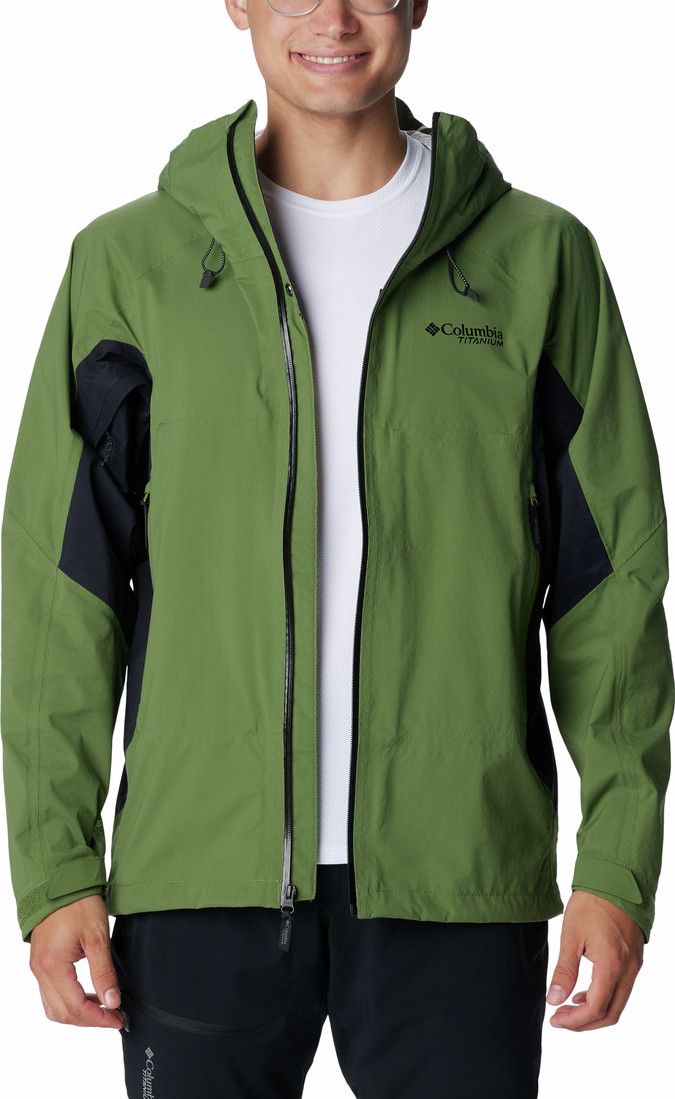 Columbia Mazama Trail Waterproof Jacket Green