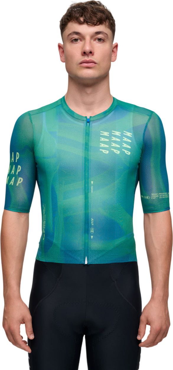 Maap Privateer Chad Haga Pro Air 3.0 Green Men's Short-Sleeve