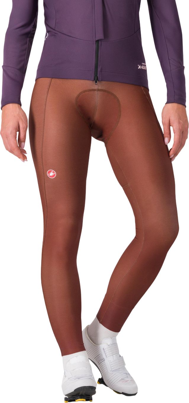Castelli Espresso DT Women's Long Bibtights Brown | Alltricks.com