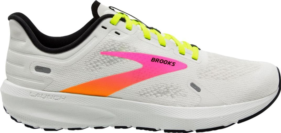 Brooks Launch 9 Running Shoes White Yellow Alltricks