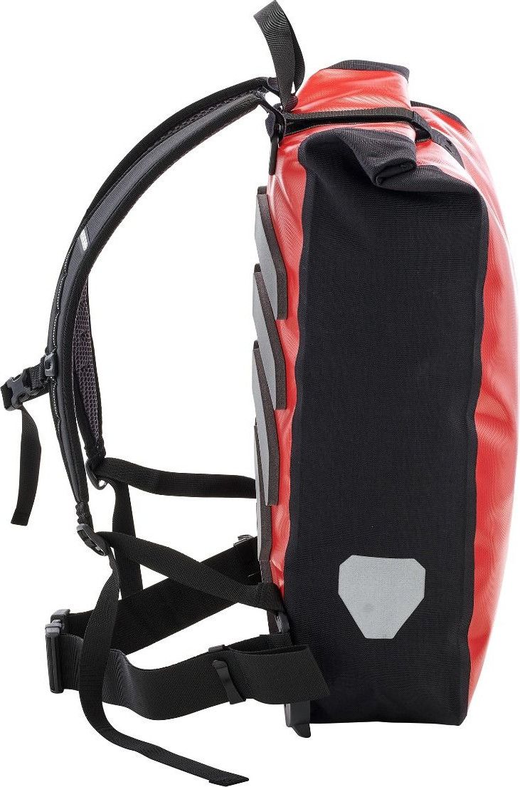 Ortlieb Messenger Backpack 39L Red Black | Alltricks.com