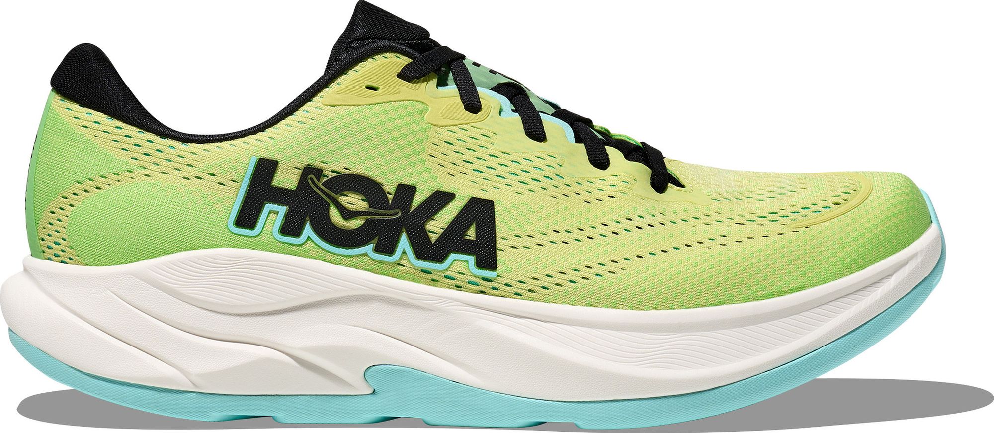 Hoka Rincon 4 Running Shoes Yellow/Blue Men | Alltricks.com