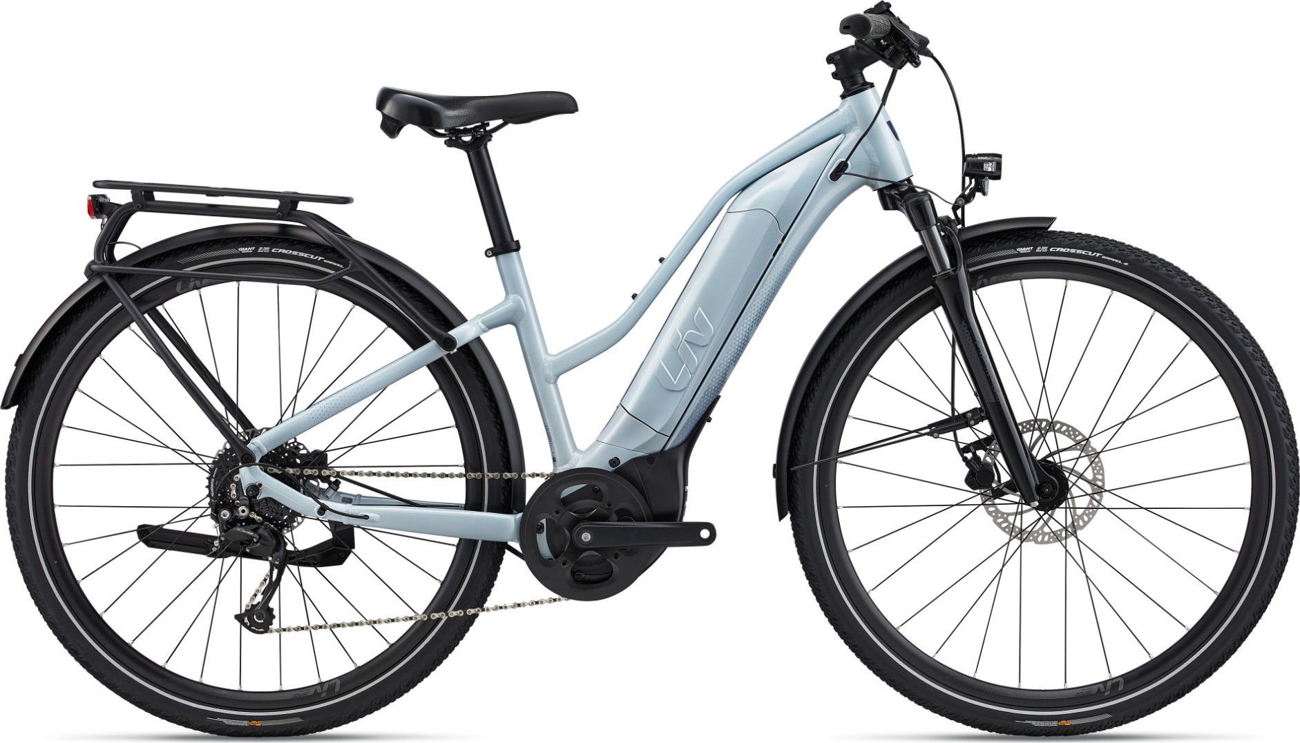 VTC Électrique Femme Liv Amiti E+ Shimano Alivio 9V 400 Wh Vert