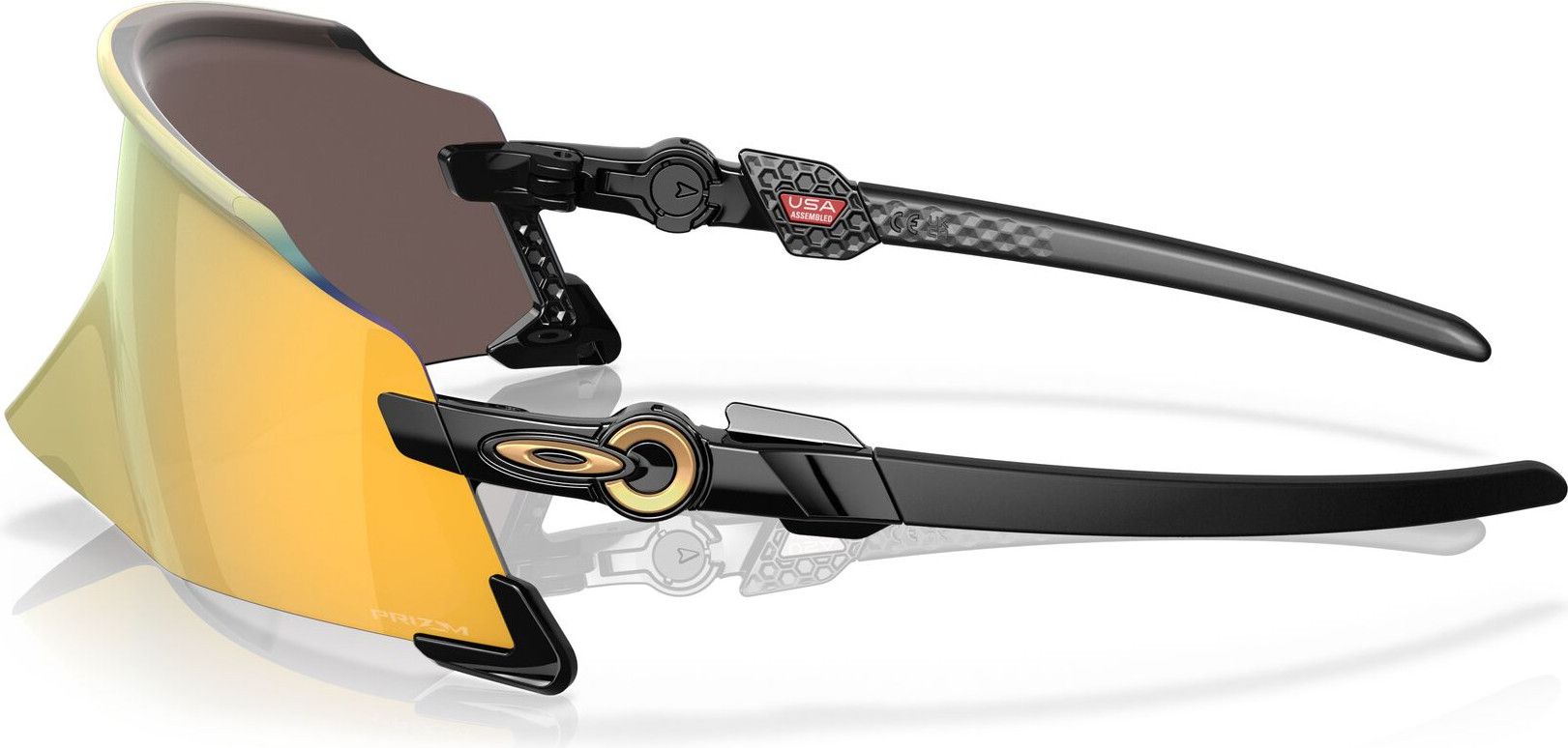 Oakley Kato Polished Black Goggles / Prizm 24K / OO9455M