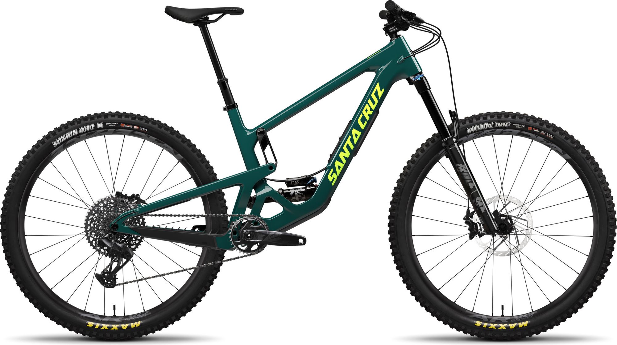 【新品】Cafe du Cycliste イングリッド XL アルパイングリーン Full-Suspension MTB Santa Cruz Hightower 4 S Sram GX 12S 29