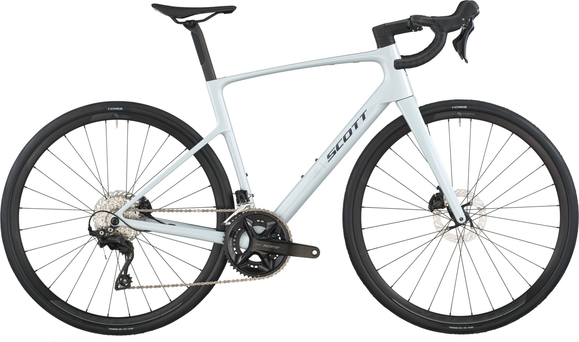 Scott Addict 50 Shimano 105 12-speed 700 mm White Road Bike 2025