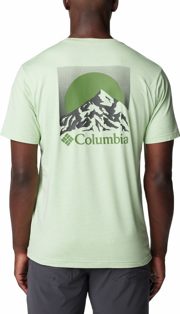 Technical T-Shirt Columbia Kwick Hike Graphic Green