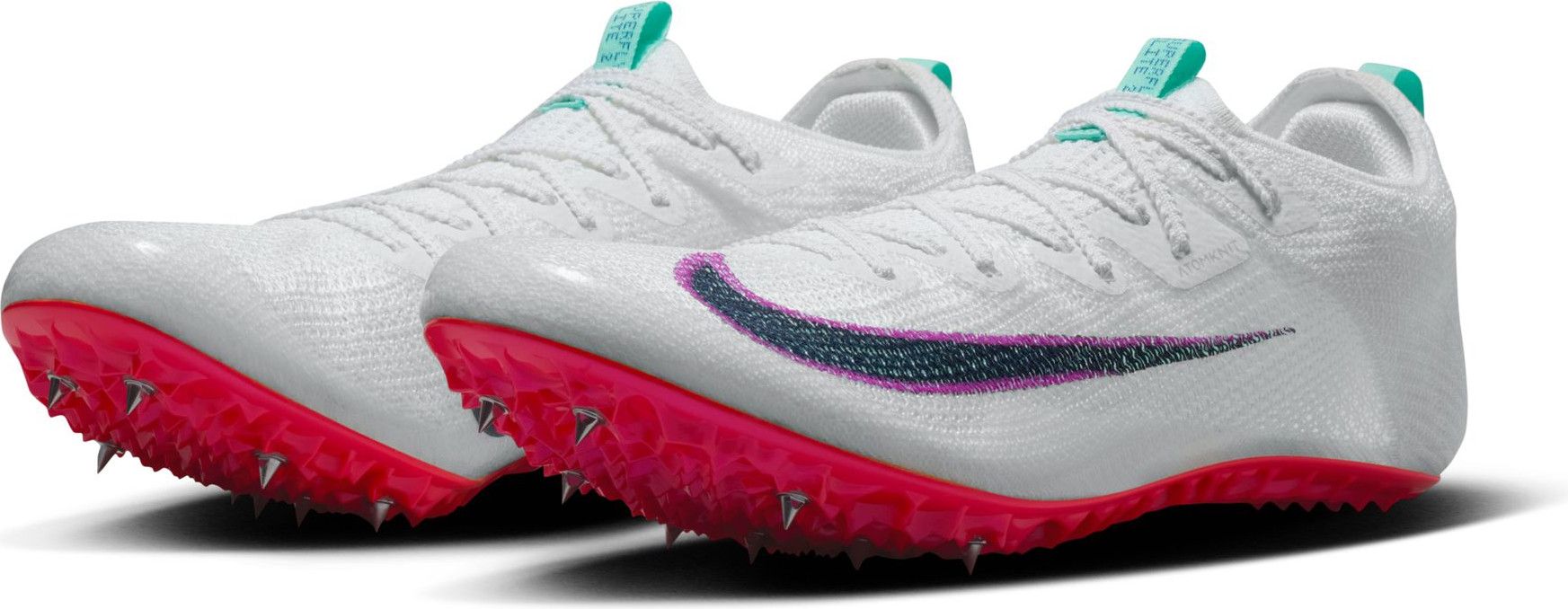 Nike Zoom Superfly Elite 2 White/Red/Purple Unisex Track &amp 