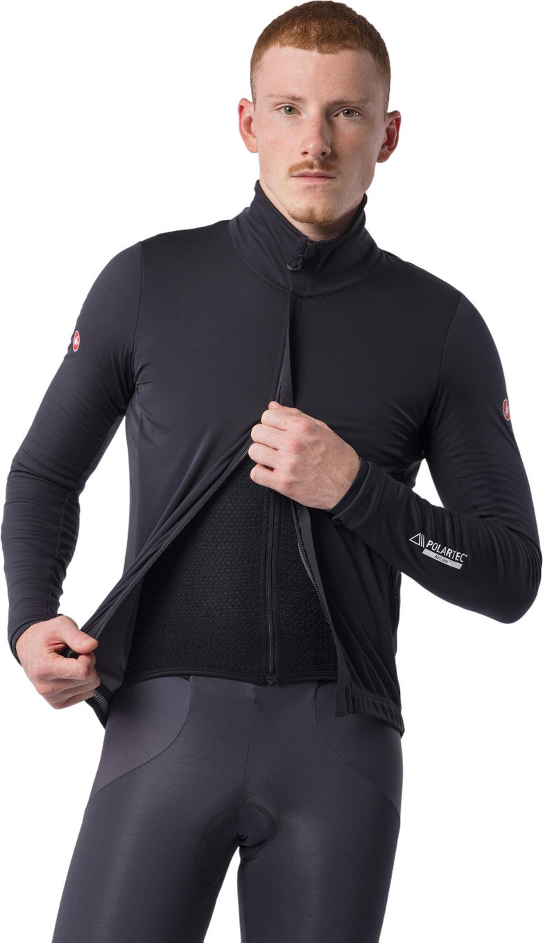Castelli Alpha 150 Men's Long Sleeve Jacket Black | Alltricks.com