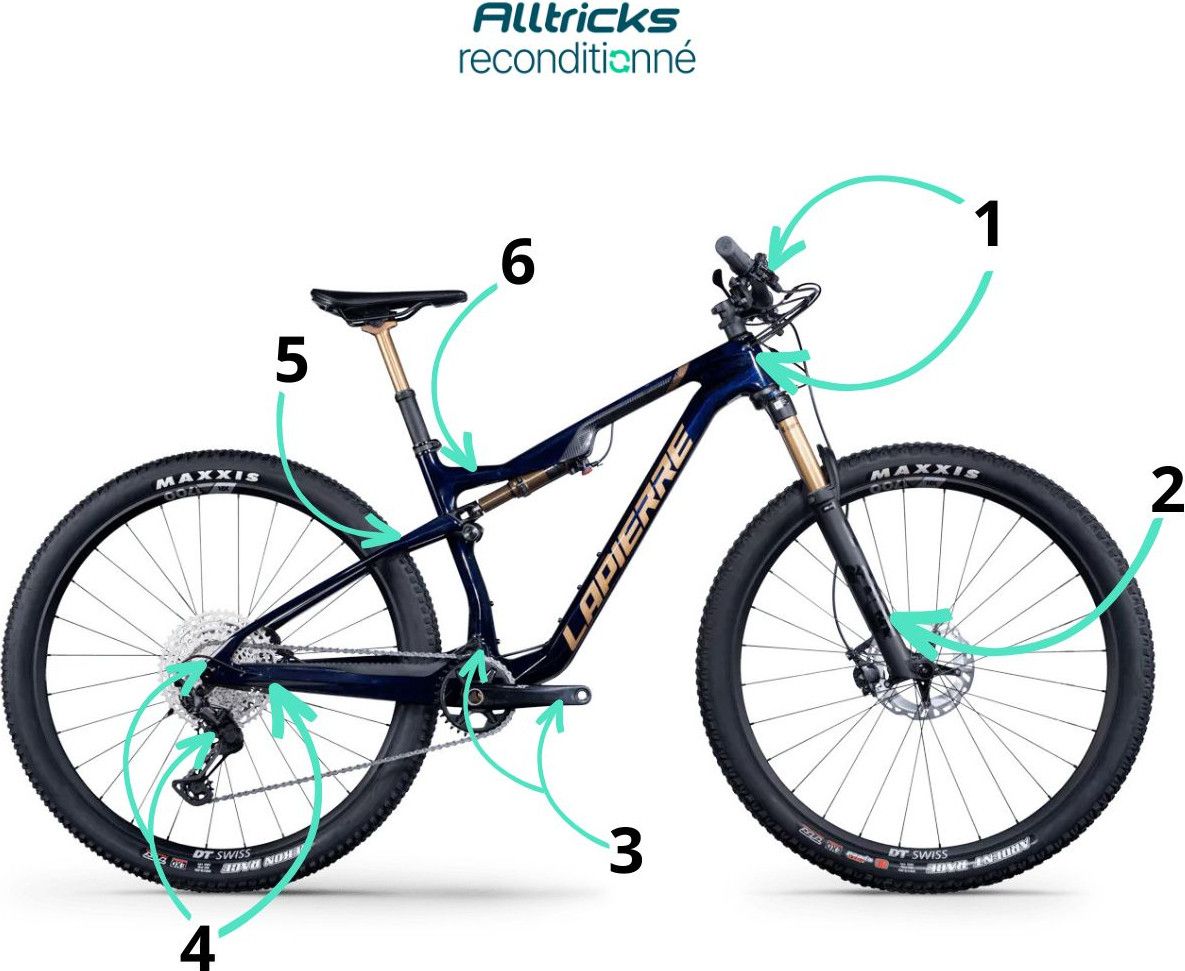 Lapierre XRM 8.9 Shimano Deore XT 12V 29' All Mountain Bike Carbon