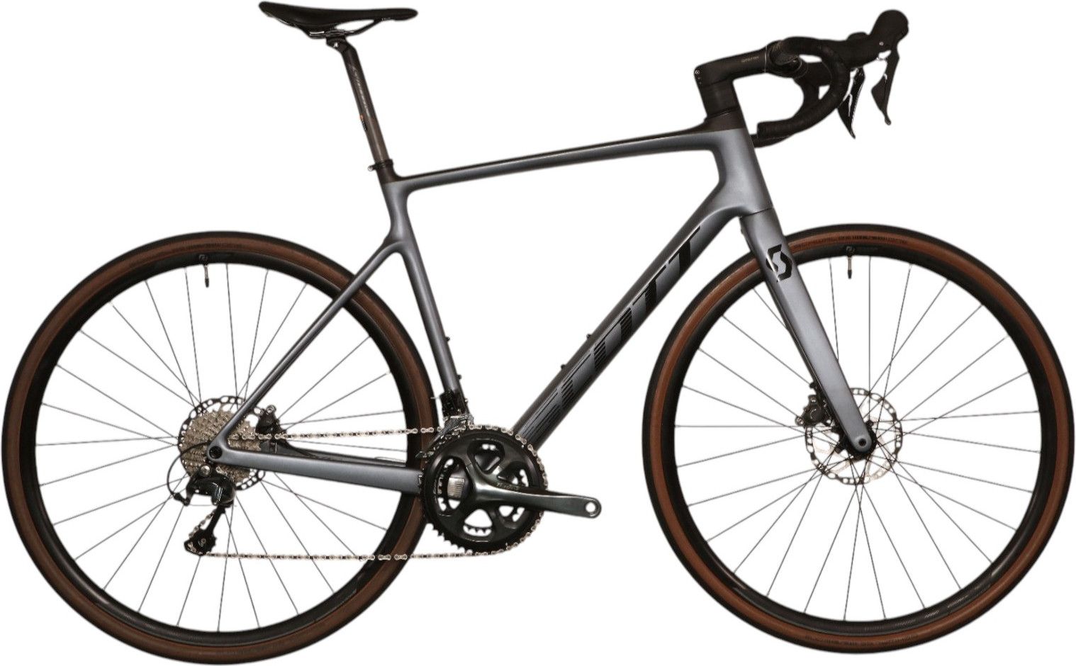 Scott Addict 40 Shimano Tiagra 10V Grey 2024 L 178-187 Road Bike