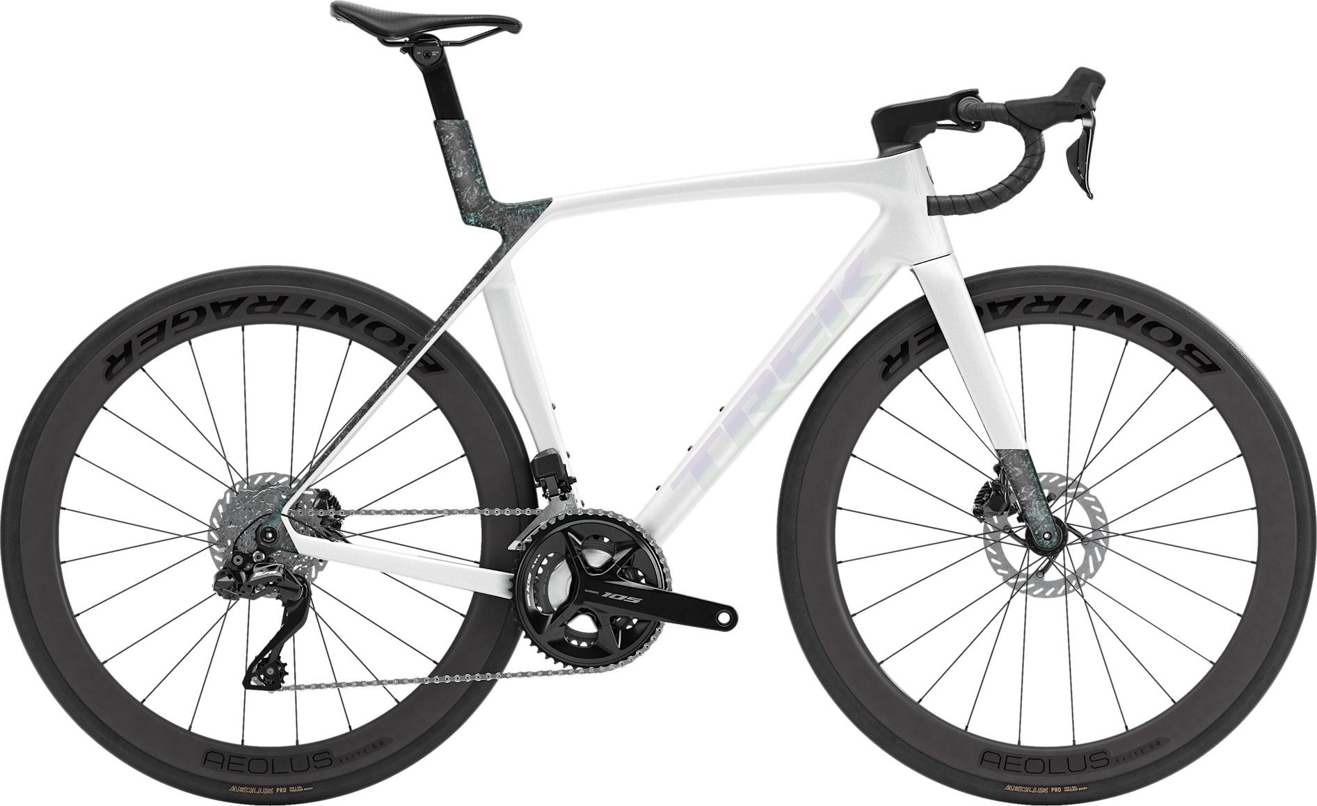 TREK Madone SL 6 gen 8 Mサイズ 電動105Di2 12s Trek Madone SL 6 Shimano 105 Di2 12V 700 mm White Gen. 8 Road Bike