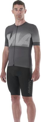 Men's Mavic Aksium Graphic Short Sleeve Jersey Grey | Alltricks.com