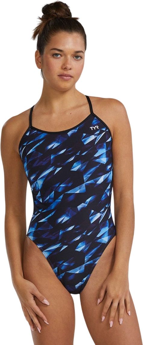 Costume TYR Solids Brites Trinityfit blu donna