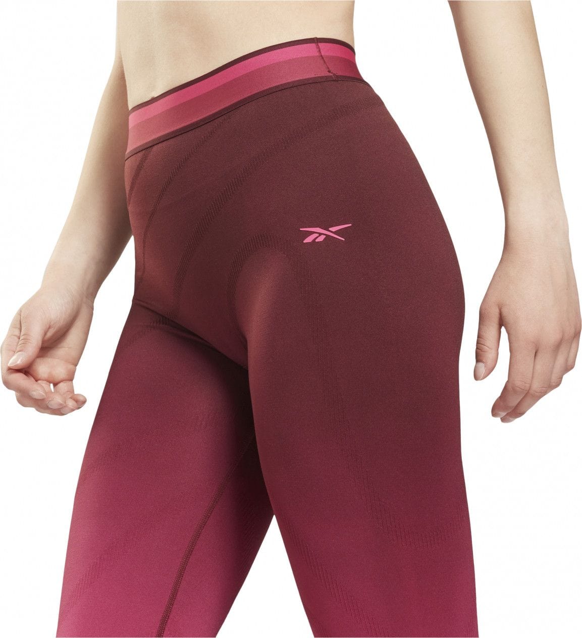 Reebok United Women&#39;s Long Tights by Fitness Pink